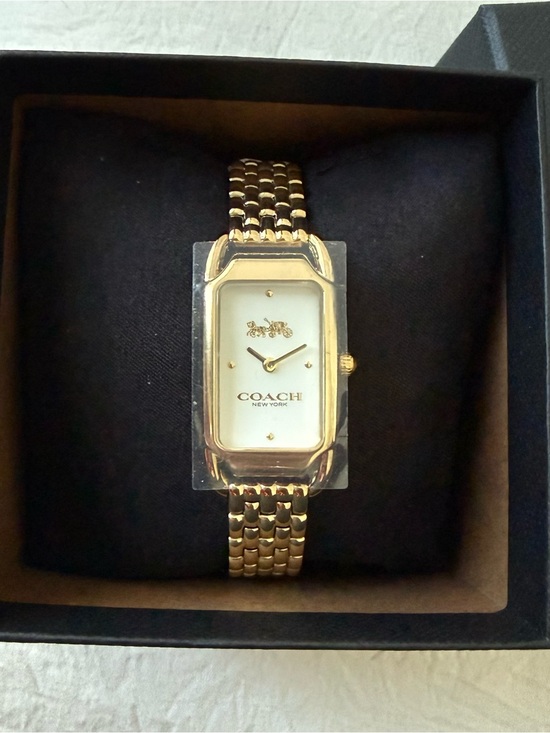 Coach Accessories - Coach Cadie Watch gold